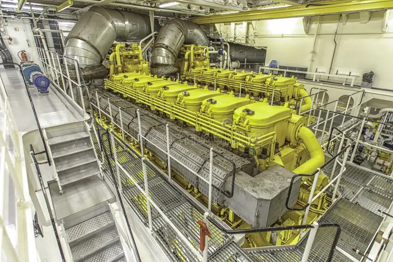 Main engine parts (2 stroke)