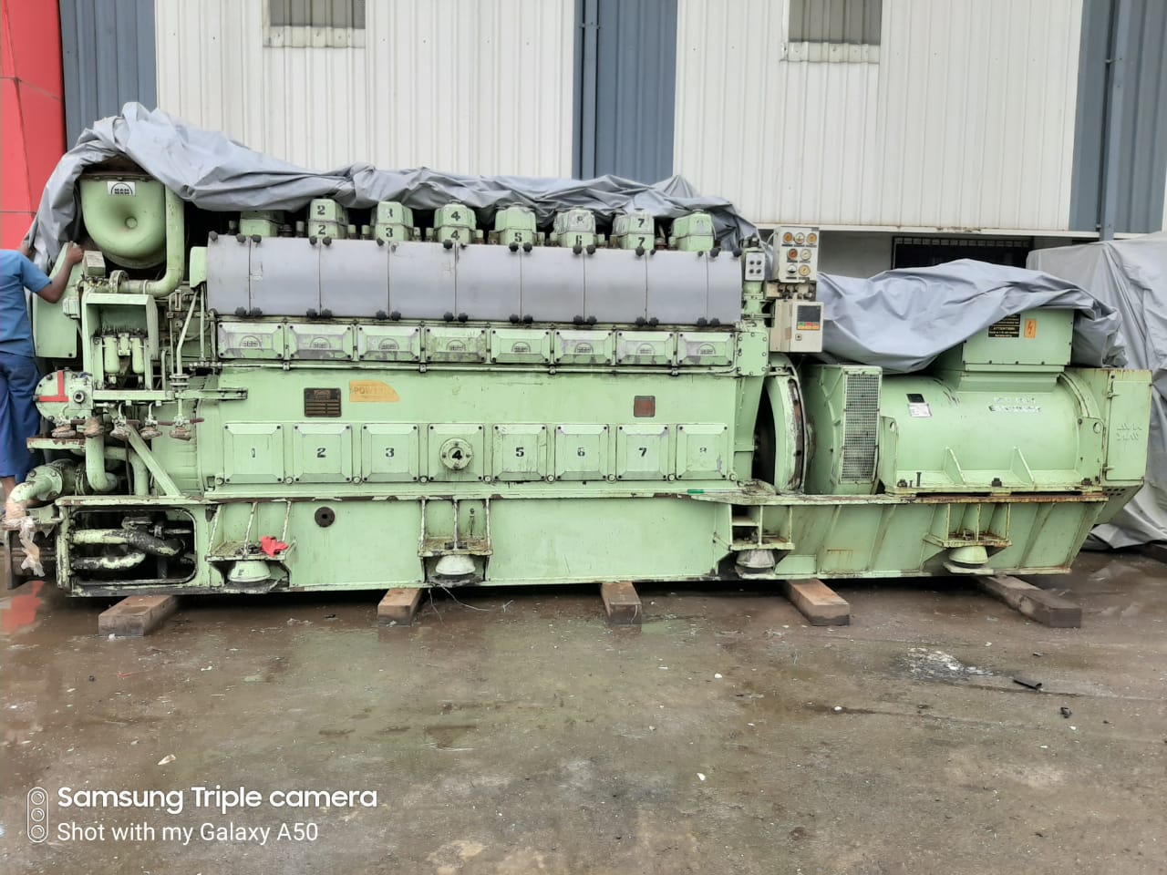 MAN B&W 8L23/30H Marine Diesel Engine and all major and minor spares 