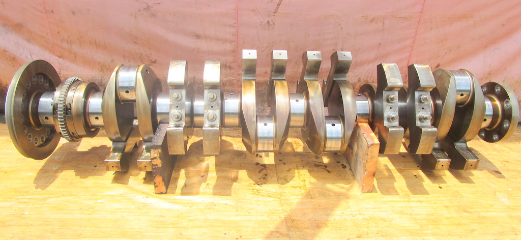 Hyundai MAN B&W L27/38 Marine Engine Crankshaft