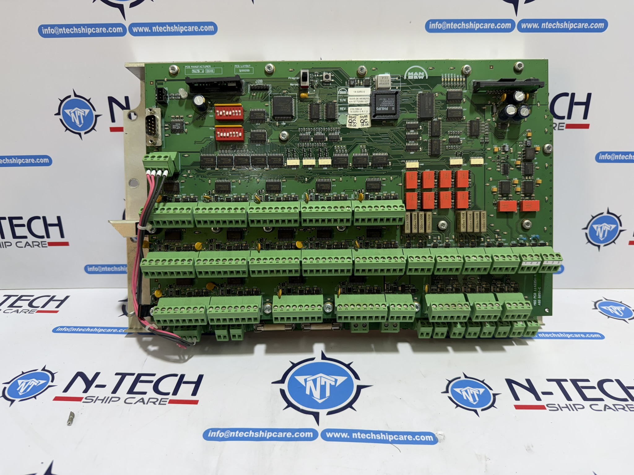 MAN B&W BCU (Basic Control Unit) Module | MBD No. 1211636-9