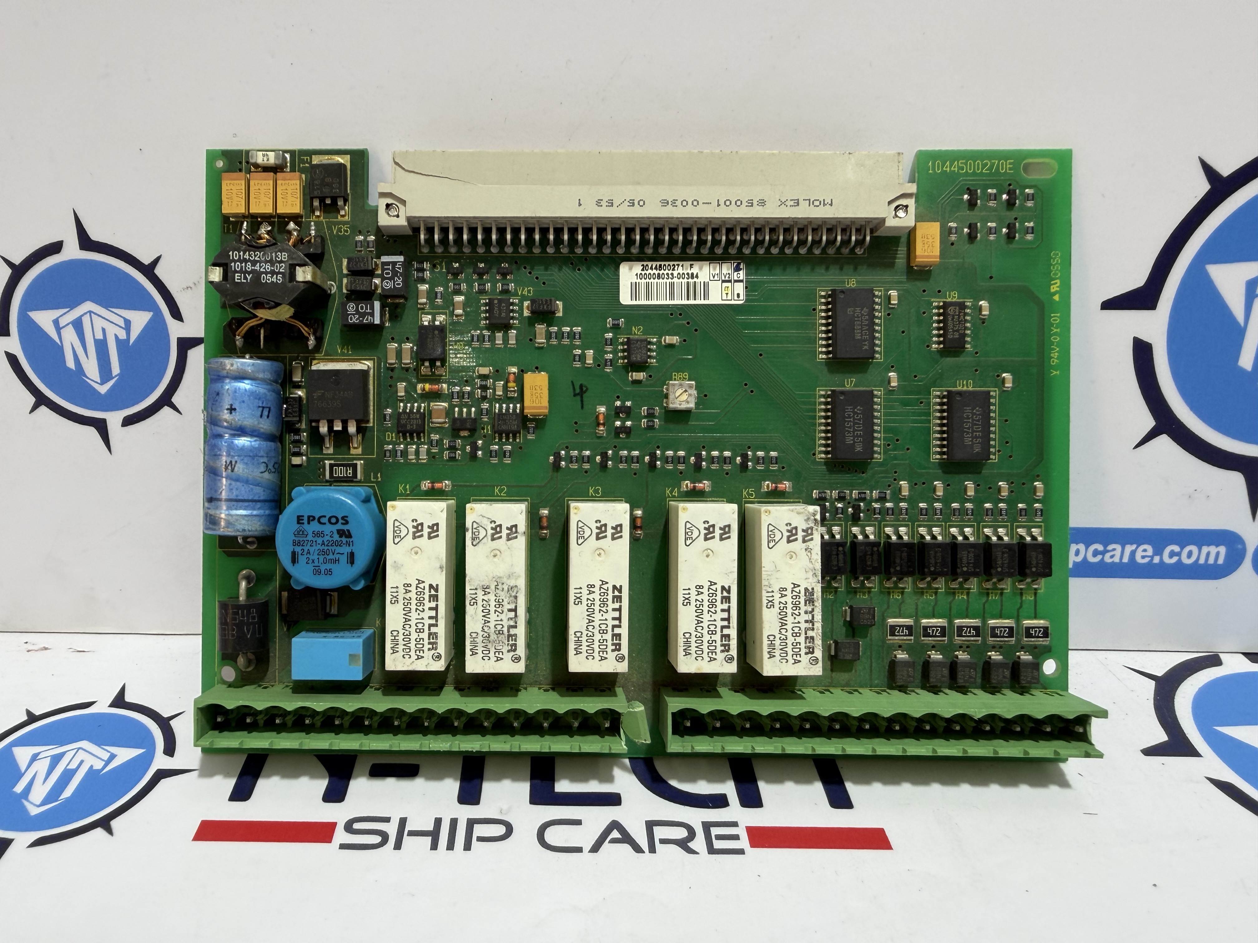 DEIF 1044500270E Relay Control PCB Module