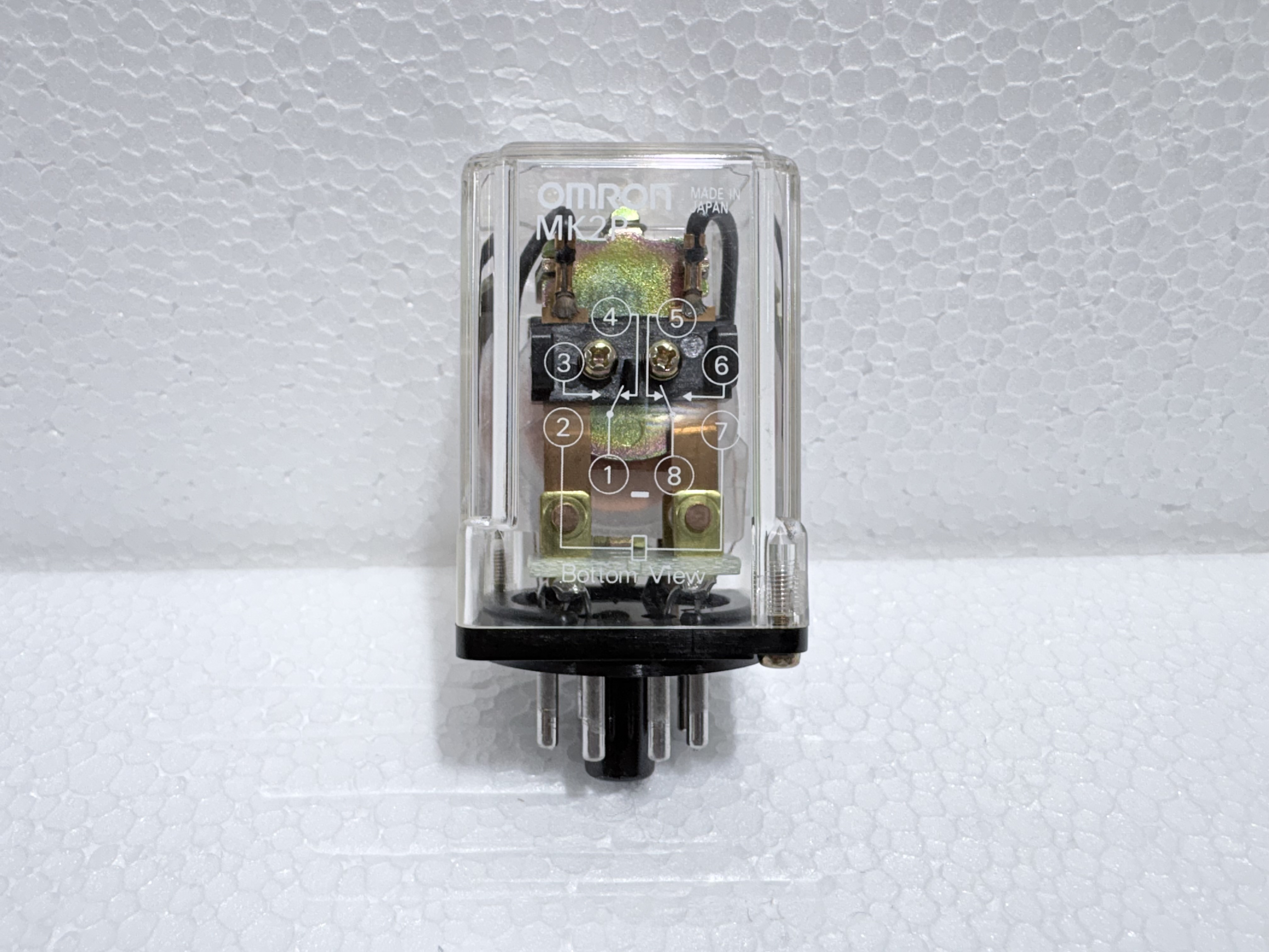 OMRON MK2P 8-Pin Plug-In Power Relay 200/220VAC