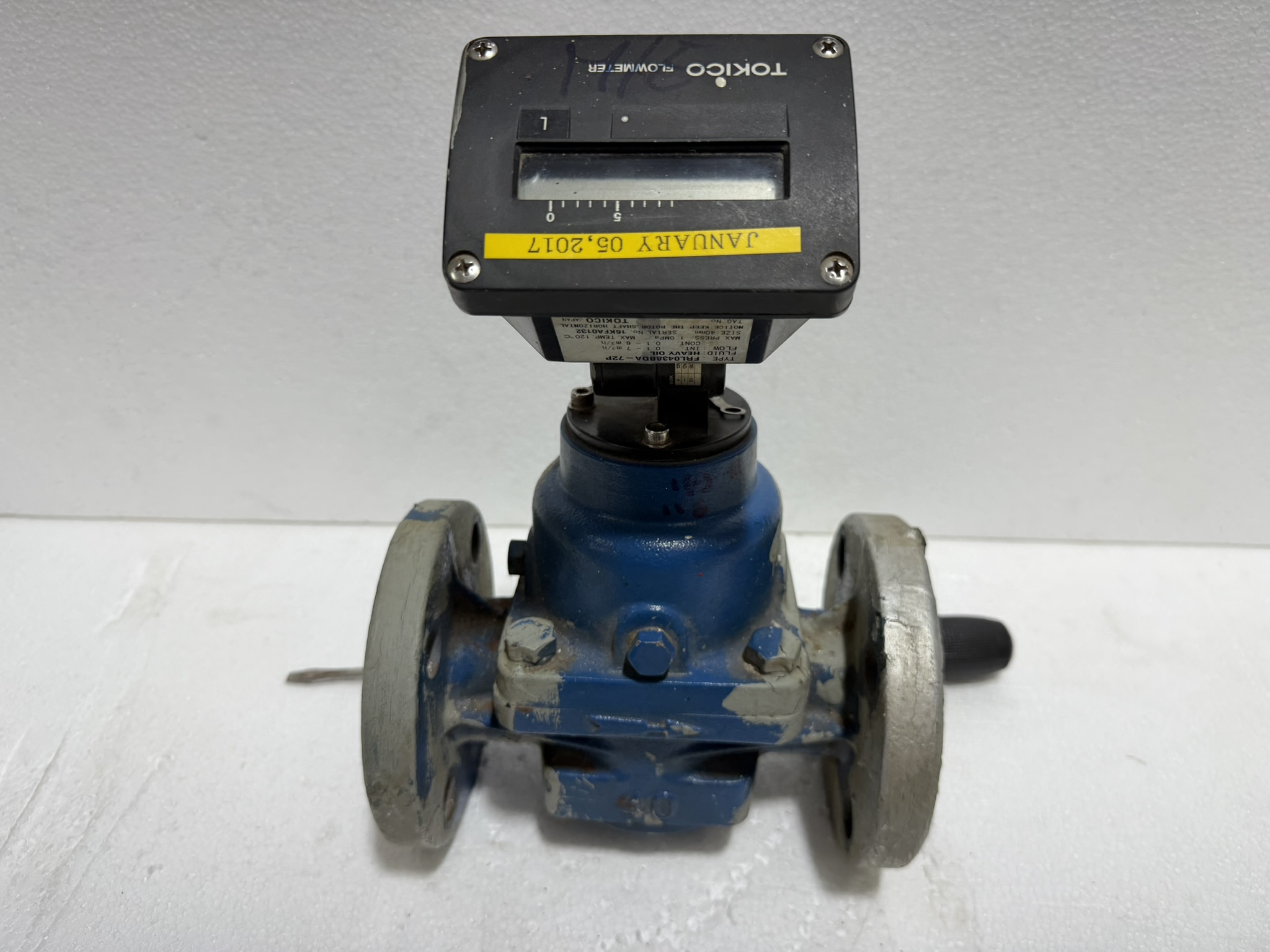 TOKICO FRL0438BDA-72P Heavy Oil Flowmeter
