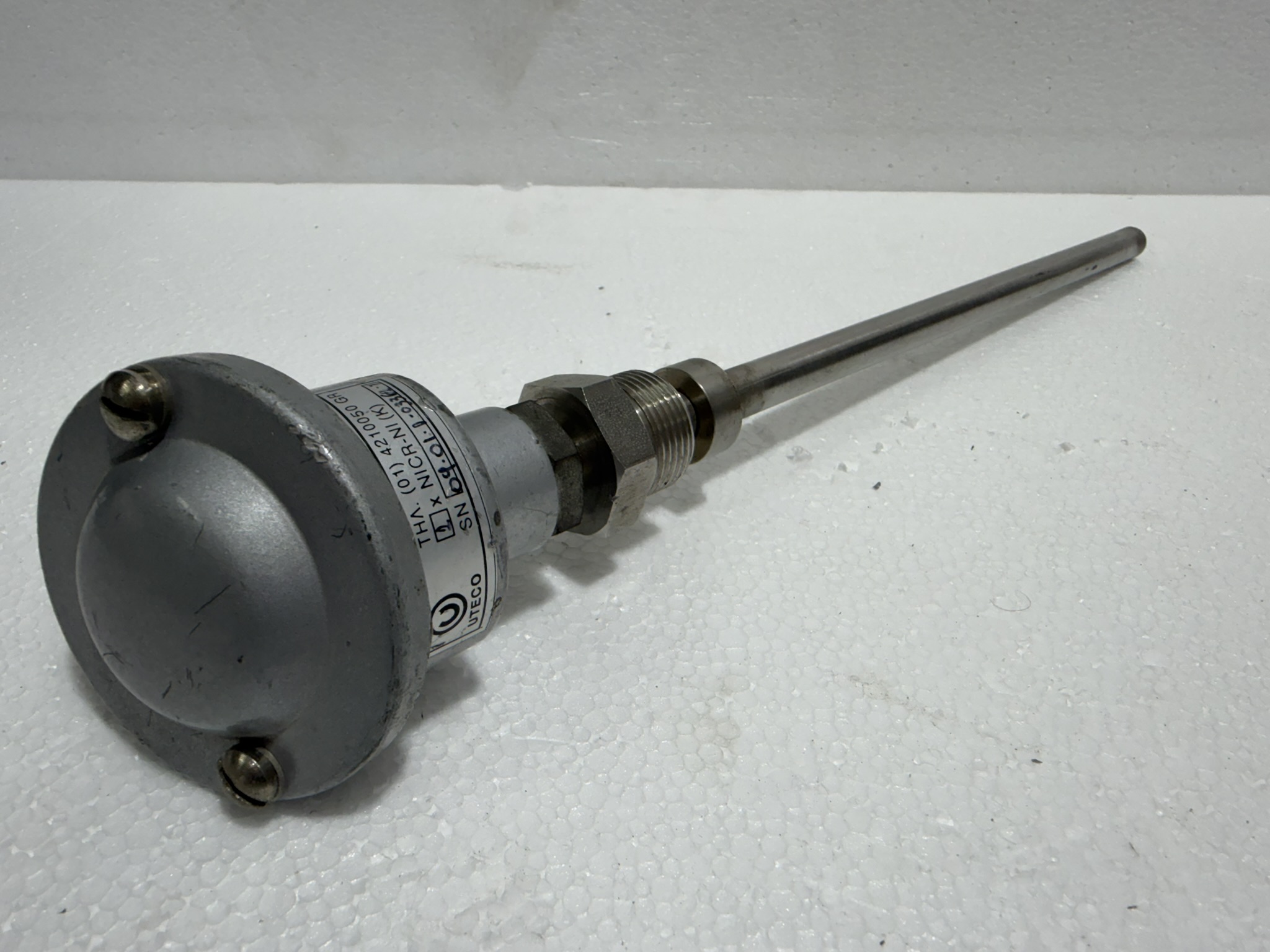 UTECO THA 4210050 GR NiCr-Ni (K) Thermocouple Temperature Probe