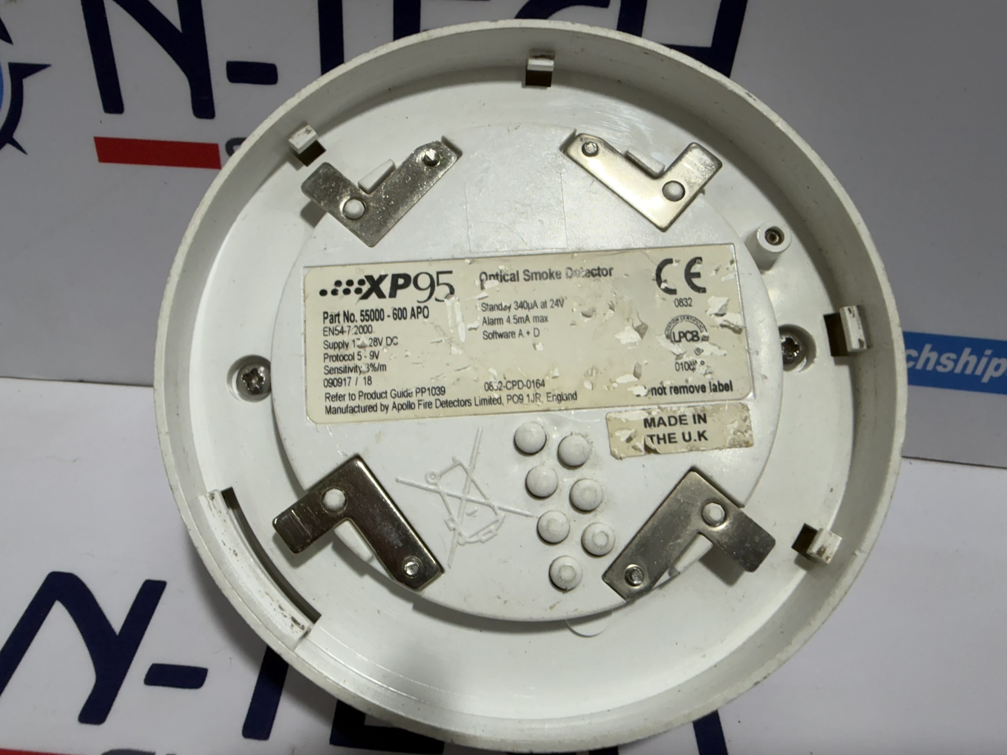 Apollo XP95 55000-600 APO Optical Smoke Detector
