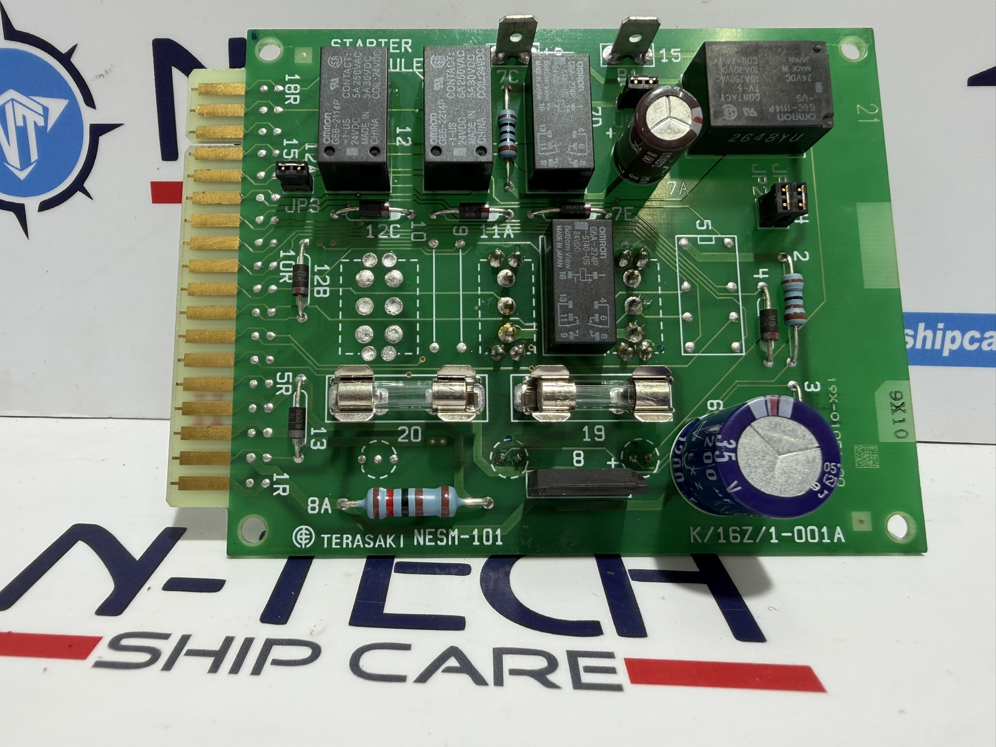 Terasaki NESM-101 Starter Module – Marine Engine Start Control Board