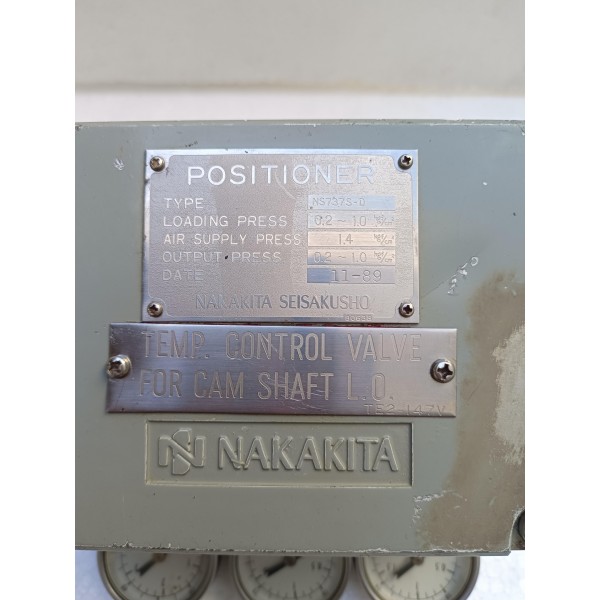 NAKAKITA NS737S-D PNEUMATIC POSITIONER